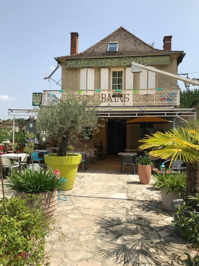Hotel Des Bains Figeac Eksteriør billede