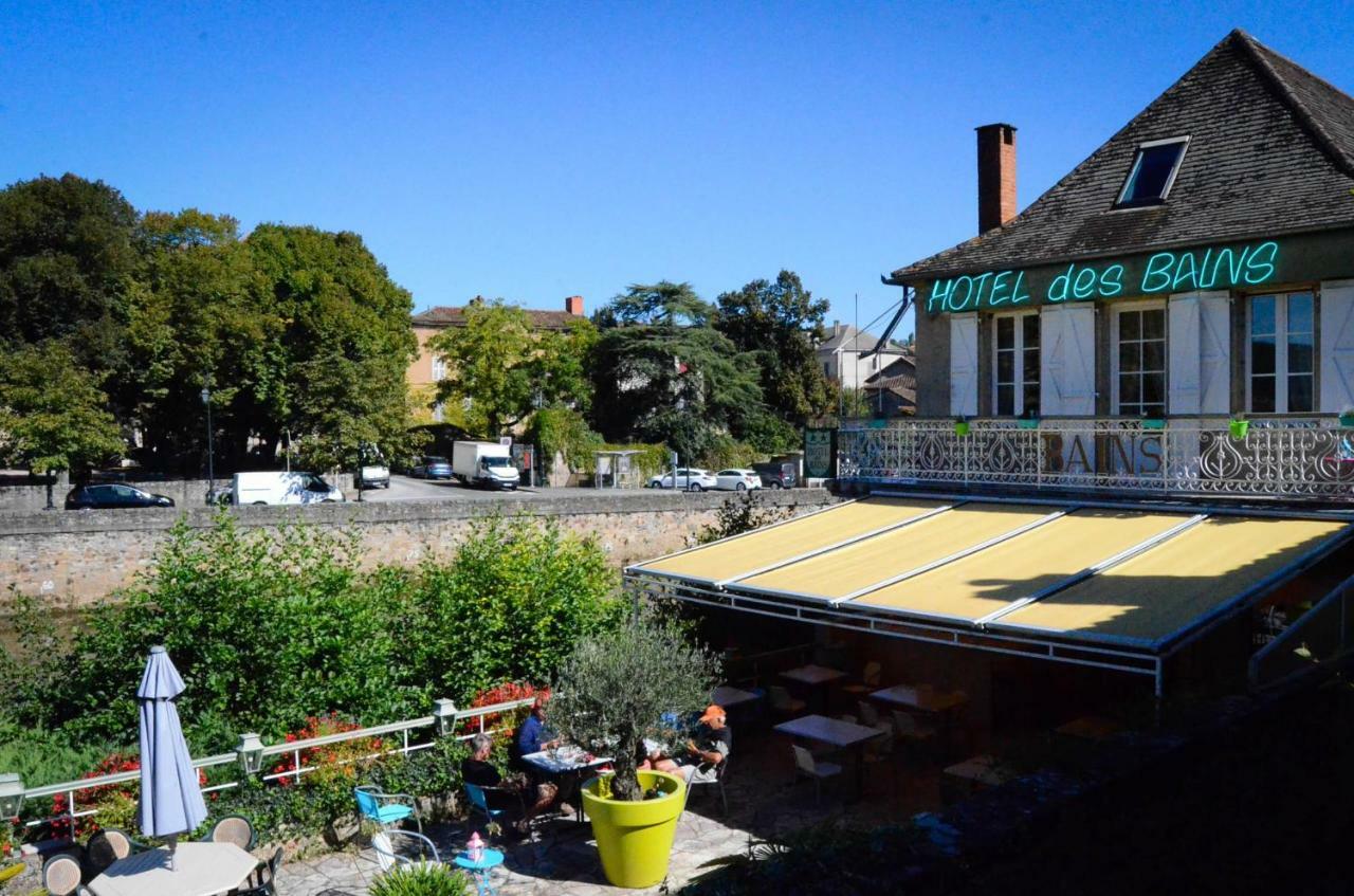 Hotel Des Bains Figeac Eksteriør billede
